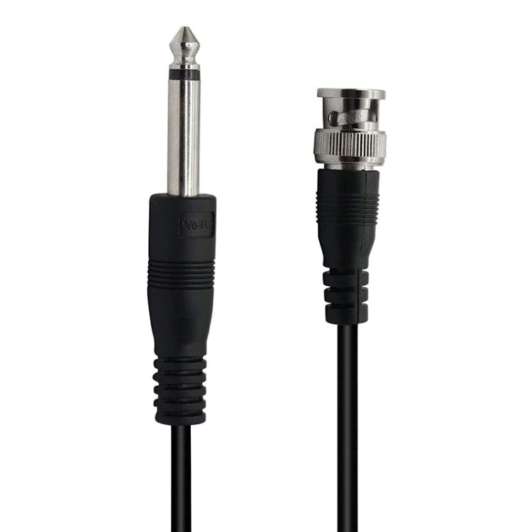 BNC Male To 6.35mm Plug Connection Cable, 1m, 2m, 3m BNC Male To 6.35mm Plug Connection Cable, 1m, 2m, 3m